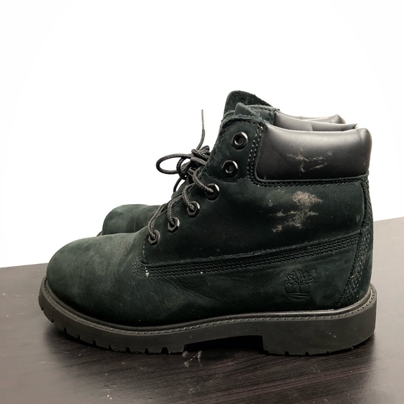 Timberland Boots Size 3Y in Black 4.5 women’s - Picture 4 of 6